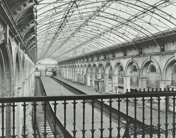 Crystal Palace Station, Crystal Palace Parade, Bromley, London, 1955. Artist: Unknown.