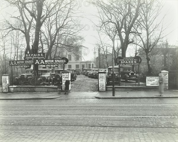 A&A Motor Spares, Brixton Hill, Lambeth, London, 1937. Artist: Unknown.