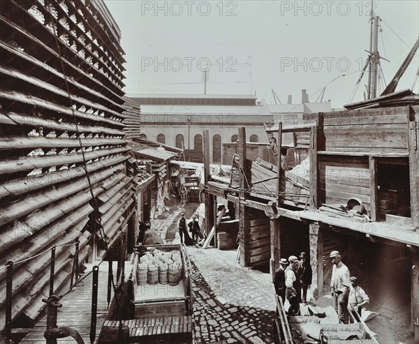 Brickworks, Nine Elms Lane, Battersea, London, August 1906. Artist: Unknown.