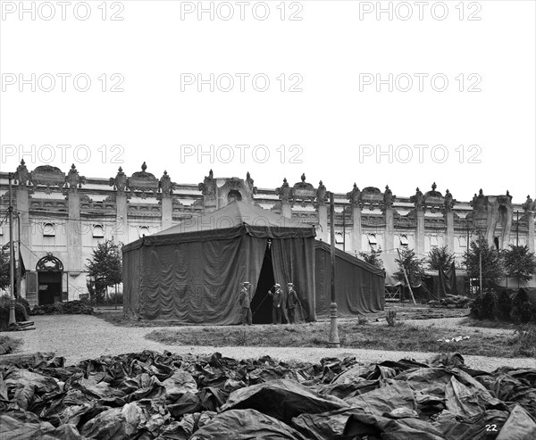 Waring & Gllow munitions factory, White City, Hammersmith and Fulham, London, August 1916