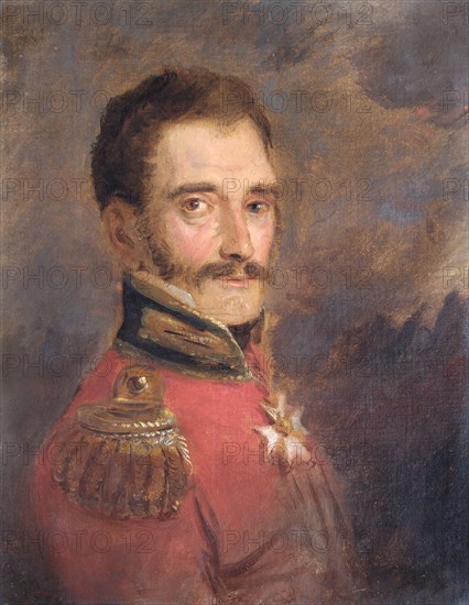 Portrait of General Sir John Elley, British soldier, 1821