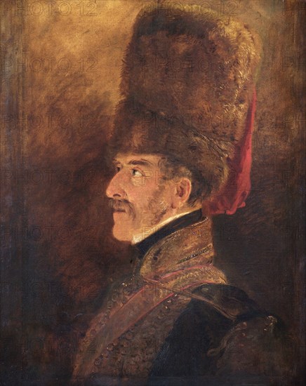 Portrait of Field Marshal Henry William Paget, 1st Marquess of Anglesey, British soldier, 1821. Artist