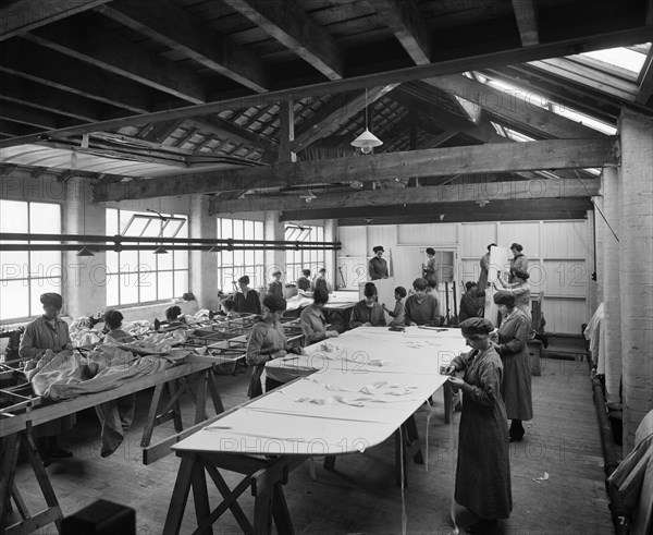 Aircraft manufacturing, Trollope and Colls Ltd, 17-25 Pleasant Street, Liverpool, December 1918