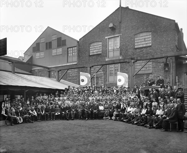 Aircraft manufacturing, Trollope and Colls Ltd, 17-25 Pleasant Street, Liverpool, December 1918