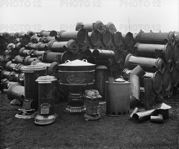 Ministry of Munitions Surplus Store, Canning Town, London, January 1919