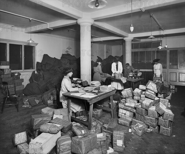 The Canadian Red Cross Society, 15A Pall Mall, Westminster, London, January 1917