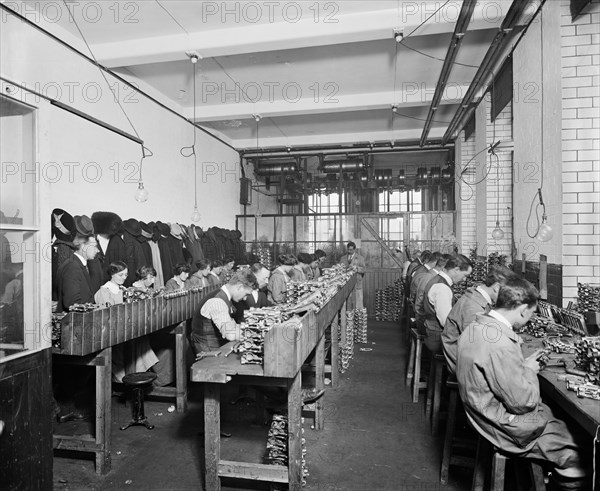 The Birmingham Small Arms factory, Small Heath, Birmingham, February 1917