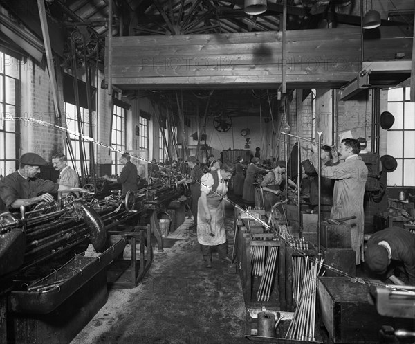 The Birmingham Small Arms factory, Small Heath, Birmingham, February 1917