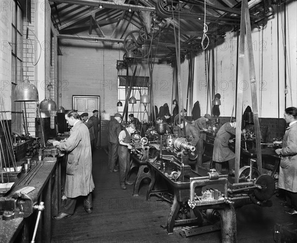 The Birmingham Small Arms factory, Small Heath, Birmingham, February 1917