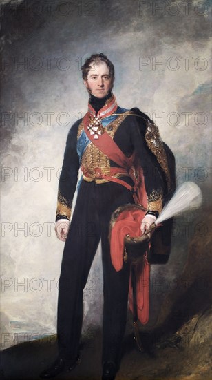 Portrait of Henry William Paget, 1st Marquess of Anglesey, British soldier, 1818