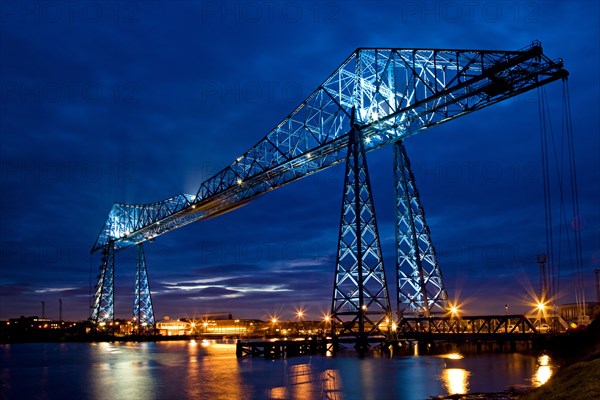 Tees Transporter Bridge, Middlesbrough, Cleveland, 2008