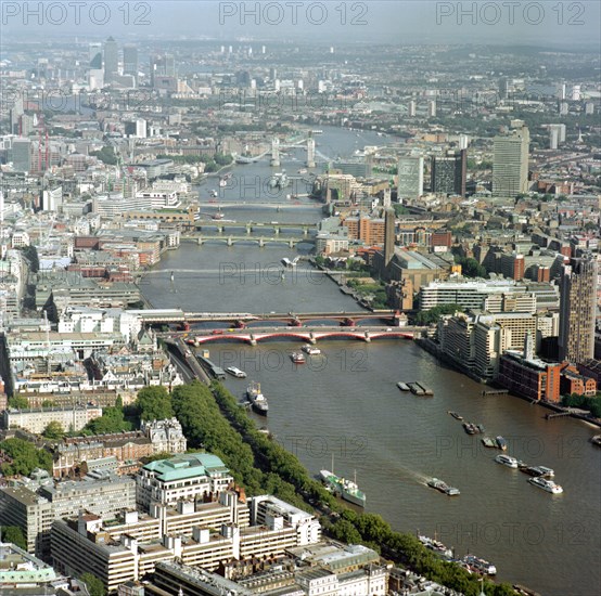 River Thames, London, c2000s