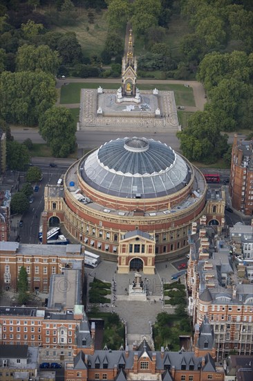 The Royal Albert Hall and the Albert Memorial, Kensington, London, 2006