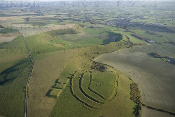 White Sheet Castle, White Sheet Hill, near Mere, Wiltshire, 2007