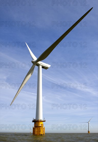 Offshore wind turbines, Kent, 2010