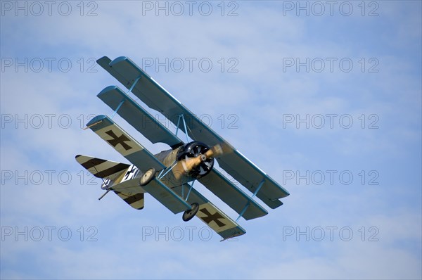 World War I aerial warfare re-enactment, Festival of History, Kelmarsh Hall, Northamptonshire, 2007