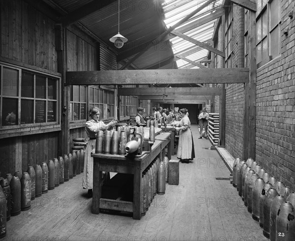 Cunard Shell Works, Bootle, Merseyside, September 1917