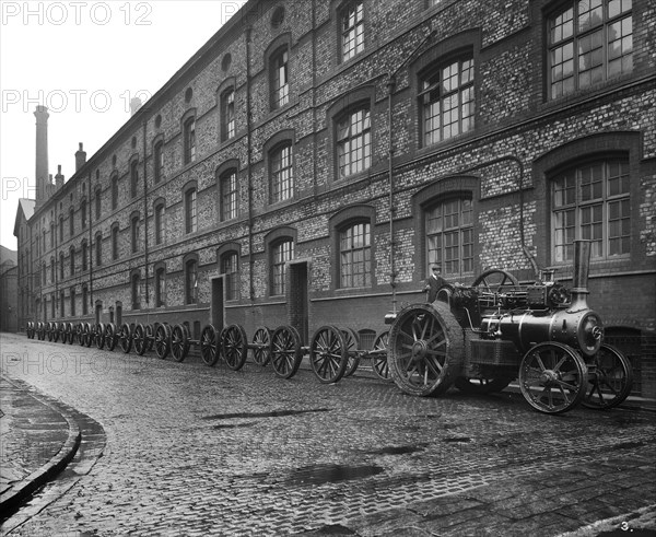 The gun carriage works, Cunard Engine Works, Derby Road, Kirkdale, Liverpool, January 1917