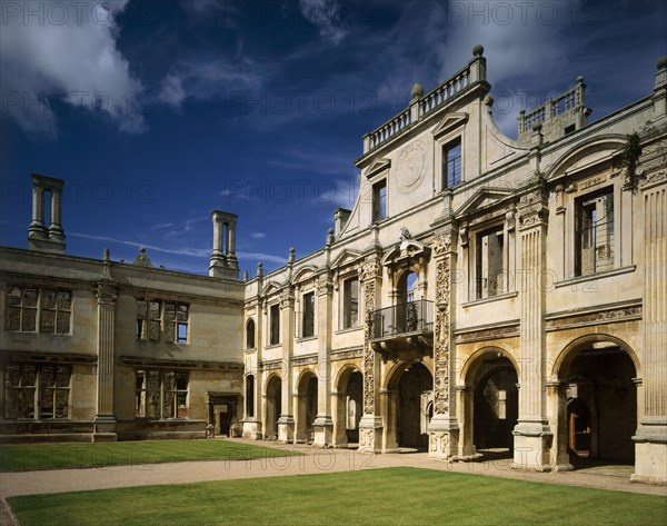 North side of the inner court of Kirby Hall, Northamptonshire