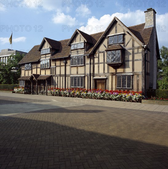 Shakespeare's Birthplace, Henley Street, Stratford-upon-Avon, Warwickshire