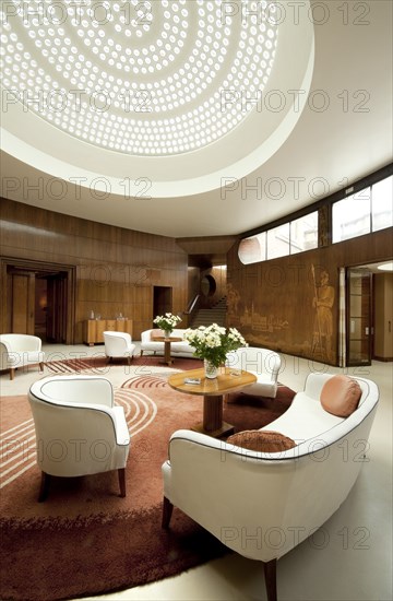 Entrance hall of Eltham Palace, Greenwich, London, 2010
