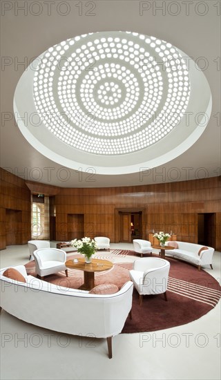 Entrance hall of Eltham Palace, Greenwich, London, 2010
