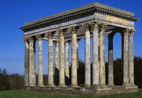 The Temple of Concord, Audley End House and Gardens, Saffron Walden, Essex