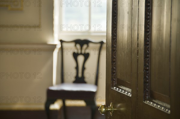 Interior detail, Marble Hill House, Twickenham, Richmond, London, 2007