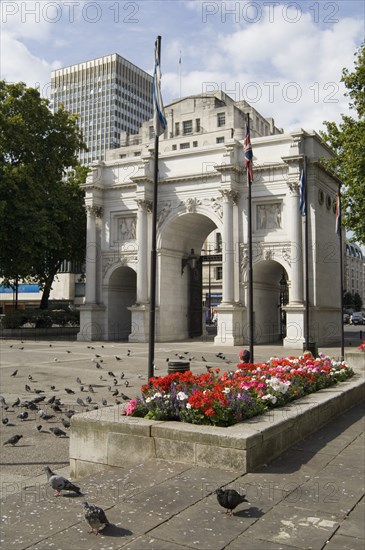 Marble Arch, Hyde Park, London, 2007