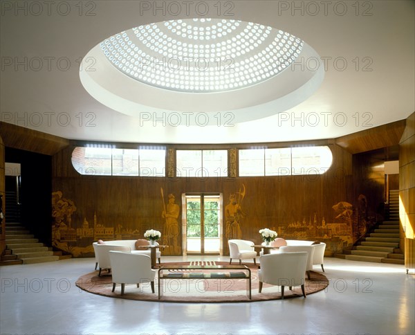 Entrance hall of Eltham Palace, London, 2003