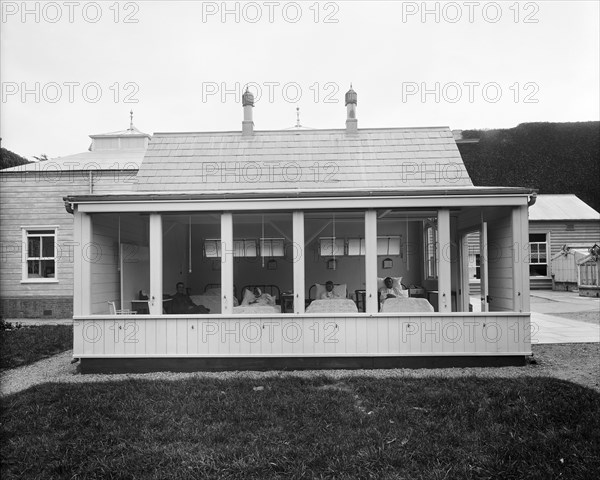 Military hospital, Woburn Abbey, Bedfordshire, July 1915