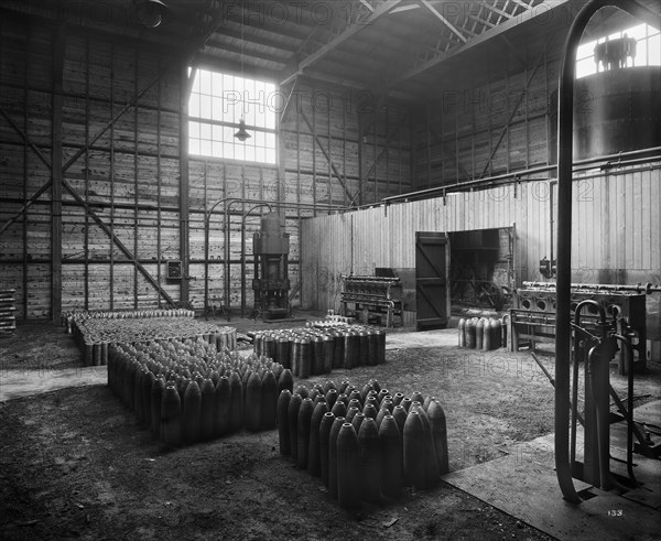 Cunard Shell Works, Bootle, Merseyside, September 1917