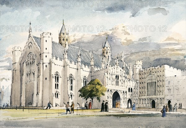 Old Guild Hall, London, c1450, (c1990-2010)