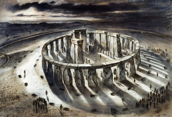 Stonehenge 1000BC, (c1960s)