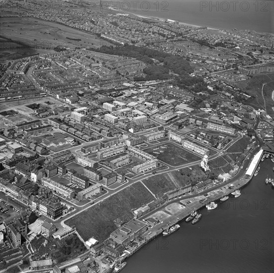 North Shields and environs, Tyneside, 1973