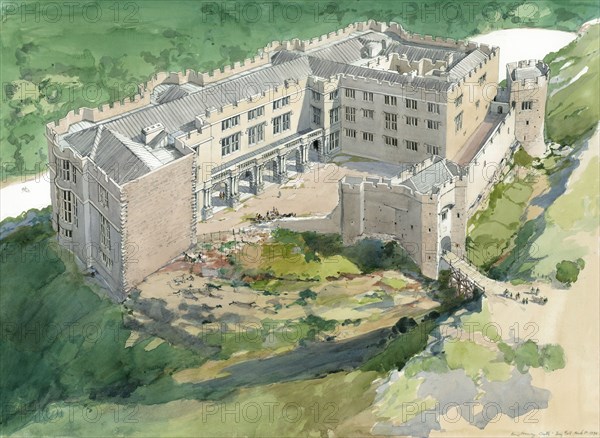 Berry Pomeroy Castle, early 17th century, (c1990-2010)