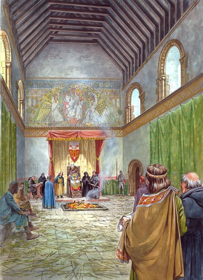 The Great Hall, Sherborne Castle, c13th century, (1990-2010) Artist