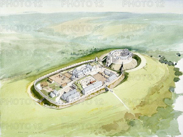 Restormel Castle, 14th century, (c1990-2010)