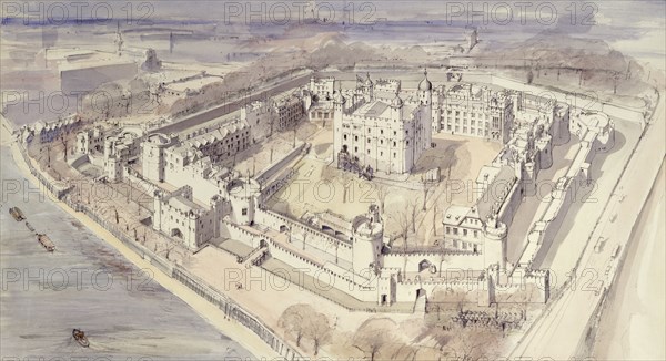 Tower of London, c1270, (1990-2010)