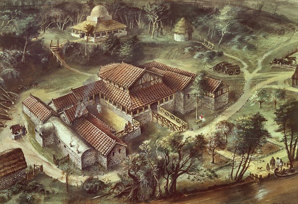 Lullingstone Roman Villa, AD360, (c1990-2010)