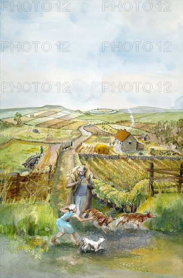 Rural landscape, 3rd Century, (c1990-2010)