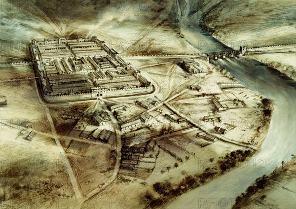 Chester's Roman Fort, c2nd century, (c1960s)