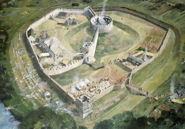 Pickering Castle, 13th century, (c1990-2010)