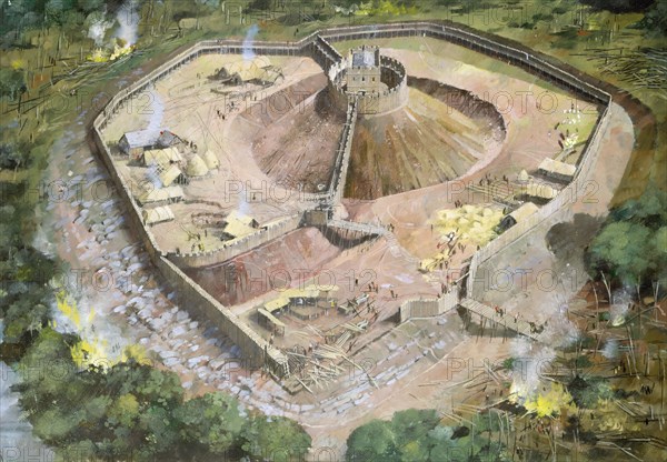 Pickering Castle, 12th century, (c1990-2010)