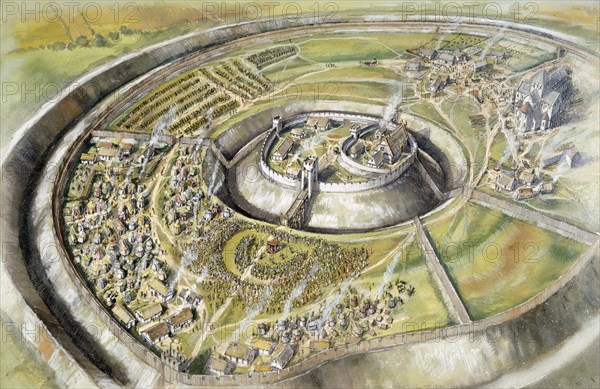 Old Sarum, 1086, (c1990-2010)