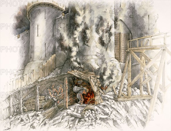 Dover Castle siege, 1216, (c1990-2010)