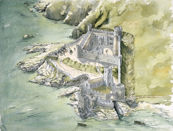 Dartmouth Castle, c1550, (c1990-2010)