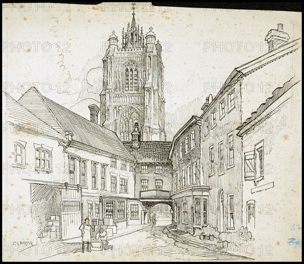 St Peter's Street, Norwich, Norfolk, 1892-1933