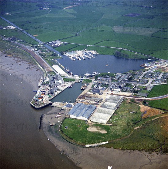 Glasson Dock, Lancashire, 1972