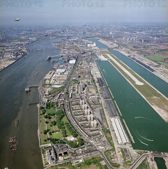 King George V Dock, Newham, London, 1989